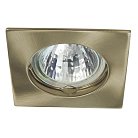 Точечный светильник квадратный KANLUX NAVI CTX-DS10-AB (4693)