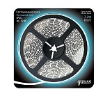 Светодиодная лента 312000307 Gauss 7,2W/m 30LED/m 5050SMD холодный белый 5M