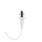 Декоративный стеклянный элемент Donolux Glass DL20751 Clear Brushed black Cascata