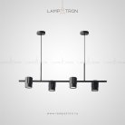 Реечный, рядный светильник EVENT LONG 4 плафона Lampatron event-long-4 3810-9518