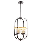 Подвесной светильник Lumina Deco LDP 1141-4 BK+MD Monterey