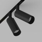 Светодиодный светильник для магнитной системы Ledron Sagi S40 Double Black 3000K