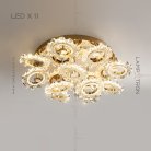 Потолочная люстра MILIA CH 11 ламп Lampatron 5779-15265