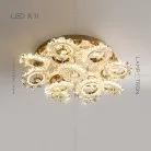 Потолочная люстра MILIA CH 11 ламп Lampatron 5779-15265