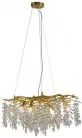 Подвесная люстра AM Group LEAF FALL D800 GOLD LEAF FALL