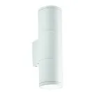 Уличный настенный светильник Ideal Lux 100388 GUN AP2 SMALL BIANCO