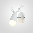 Бра С Рожками White ImperiumLoft 181037-26  Deer01