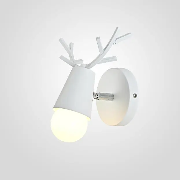 Бра С Рожками White ImperiumLoft 181037-26 Deer01 Бра С Рожками White ImperiumLoft 181037-26 Deer01