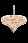 Люстра подвесная Chrome Fluorite FL1088-21P Delight
