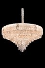 Люстра подвесная Chrome Fluorite FL1088-21P Delight