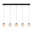 Подвесной светильник Delight Collection MD25030003-5B matt black/clear