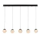 Подвесной светильник Delight Collection MD25030003-5B matt black/clear