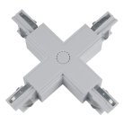 Соединитель X-образный Uniel UBX-A41 SILVER 1 POLYBAG
