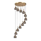 Подвесной светильник 11039/12P Smoke Indigo V000436