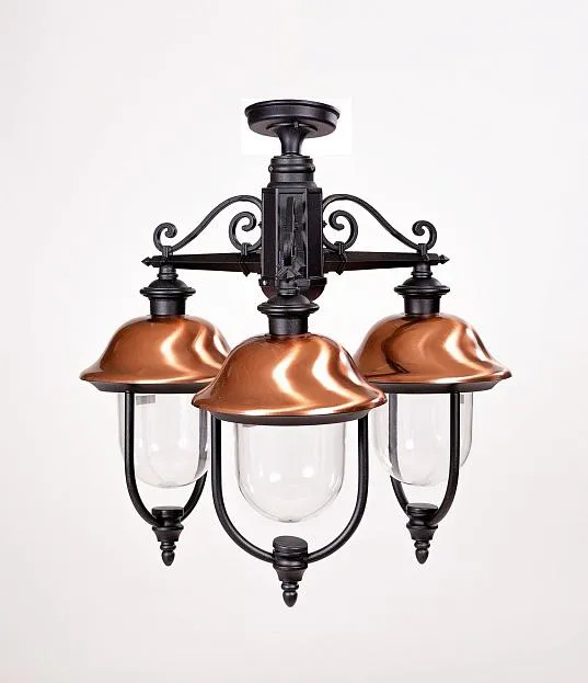 Потолочный светильник уличный Oasis Light 84370cA/3 Bl MADRID-COOPER