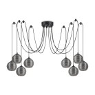 Подвесной светильник Ideal Lux 241197 Riga SP8 Fume