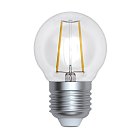 Лампочка светодиодная Uniel LED-G45-9W/3000K/E27/CL PLS02WH картон