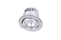 Встраиваемый светильник Donolux DL18465/01WW-Silver R DL18465
