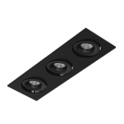 Встраиваемый поворотный светодиодный светильник Ledron MJ1006 SQ3 Black
