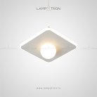 Точечный свет MAIN Квадрат. Белый цвет. Lampatron 2672-6452
