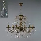 Подвесная люстра Ambiente 8888/6 PB New Leaf