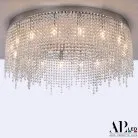 Потолочная люстра APL LED SH02.73.B.Ni.E14.PK Sicilia