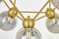 Подвесной светильник Lumina Deco LDP 160N-12 MD+GY Zodiak
