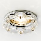 Встраиваемый светильник Ambrella light K212 CL/CH Crystal