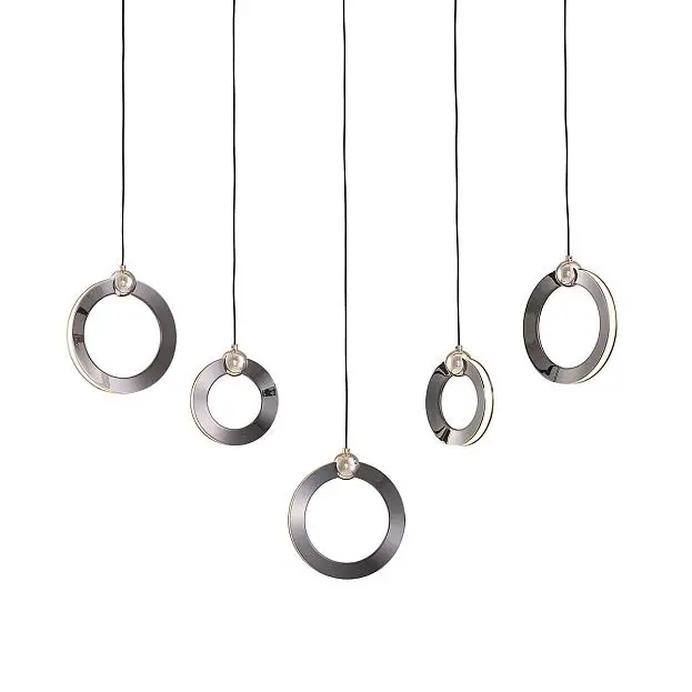 Подвесной светильник Delight Collection P0675-5B pearl black Подвесной светильник Delight Collection P0675-5B pearl black