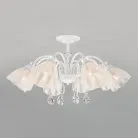 Потолочная люстра Eurosvet 30155/8 белый a045311 Floranse