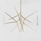 Люстра FLASK Цвет Золото Lampatron flack-gold 5047-12865