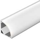 Профиль с экраном Arlight 036843 SL-KANT-H16-2000 ANOD+OPAL 2м PROFILE CB