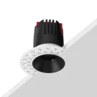 Встраиваемый светодиодный светильник под шпаклевку LeDron Starship Black 7W Zigbee