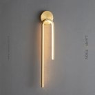 Бра WIKI WALL Цвет Латунь Lampatron f-wiki-wall-brass 6357-17076