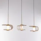 Подвесной светильник Delight Collection MD24020901-3B gold/cognac MD24020901