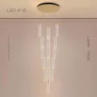 Готовая комбинация светильников DANIAL 16 ламп Lampatron danial-16 7601-21259