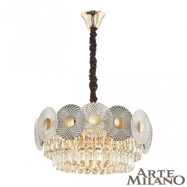 Подвесная люстра Arte Milano 1508B.D550.H250.E14.9 G AM-1508B