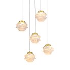 Подвесной светильник Delight Collection MD25030003-5A gold/clear