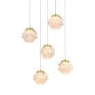 Подвесной светильник Delight Collection MD25030003-5A gold/clear