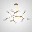 Люстра На Штанге Late D103 Gold ImperiumLoft 193584-26