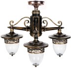 Потолочный светильник уличный Oasis Light 87270SA/3/02 Gb KRAKOV 1 S