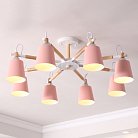 Потолочная люстра VARDA 8 lamps Pink ImperiumLoft 208244-26 VARDA01