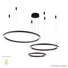 Люстра Crystal Lux FORTUNA SP158W LED D400+600+800 BLACK
