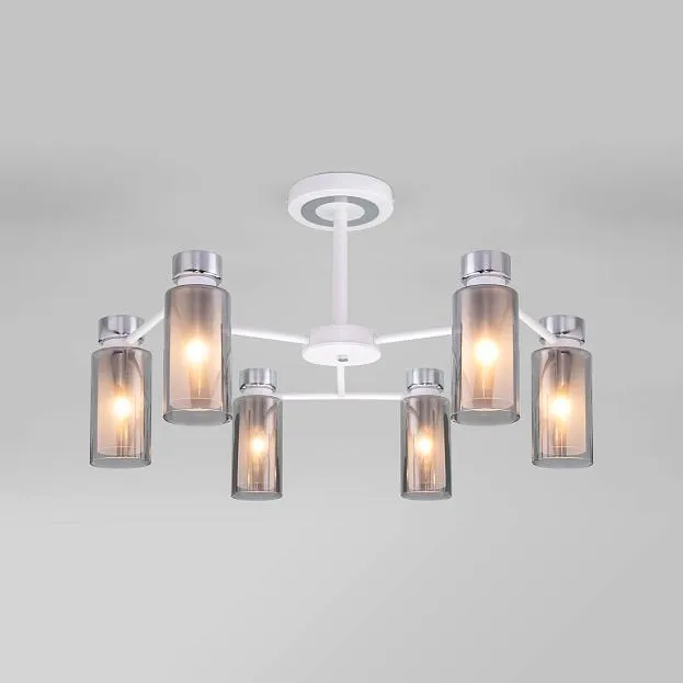 Потолочная люстра Eurosvet 70115/6 белый Amado a061528