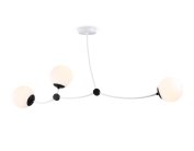 Подвесной светильник WH/BK белый/черный E27/3 max 60W 1130*150*540 Ambrella light TR2566/3