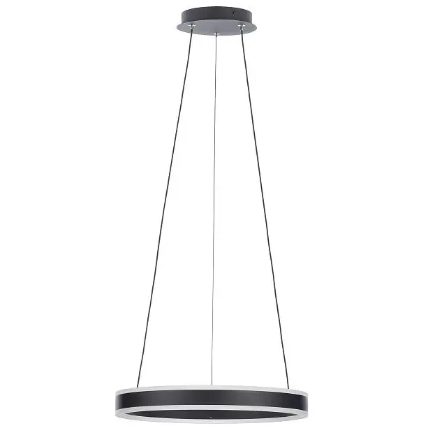 Люстра подвесная Черная LED Citilux CL719401 Дуэт Люстра подвесная Черная LED Citilux CL719401 Дуэт