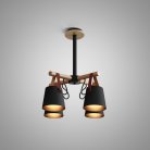 Люстра Потолочная На Штанге Natura C4 Black 151722-26 ImperiumLoft