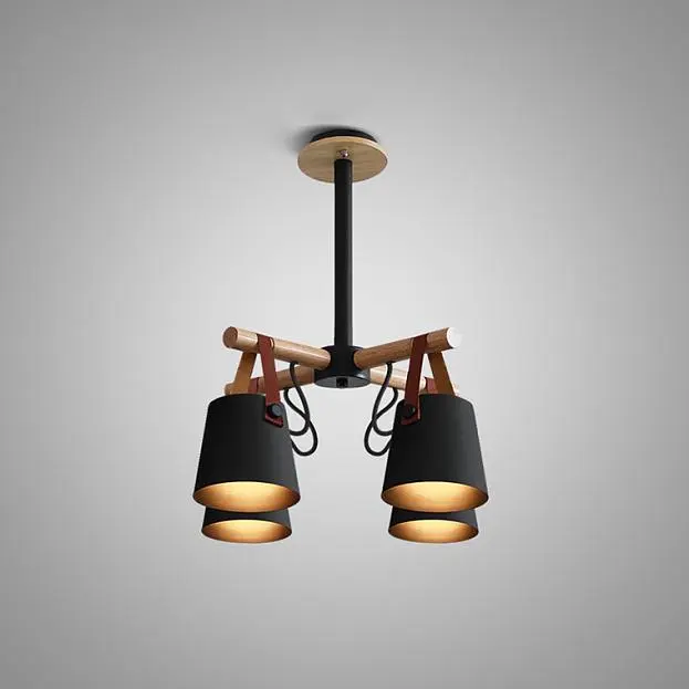 Люстра Потолочная На Штанге Natura C4 Black 151722-26 ImperiumLoft