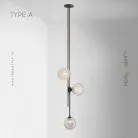 Подвесной светильник LEROY MOTEL Тип A. Цвет черный Lampatron 8131-23220