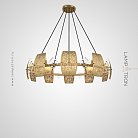 Кольцевые люстры и светильники DROPLET Размер L. 10 ламп. Lampatron 2432-5343